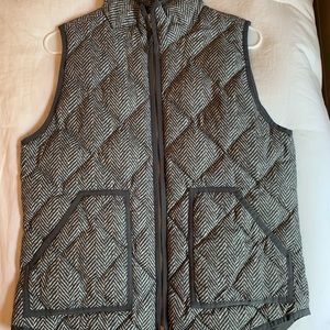 JCrew Herringbone Vest